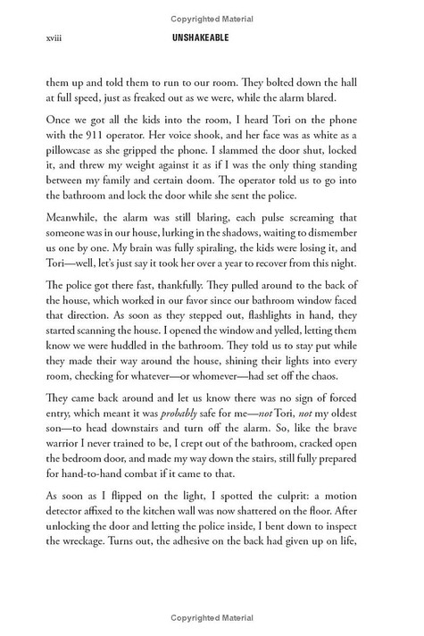 Unshakeable Inside Look