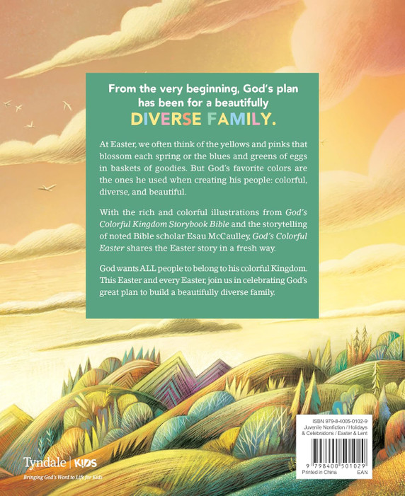 God's Colorful Easter Back Cover