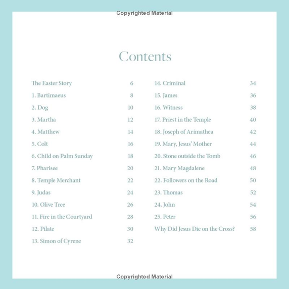 The Action Bible Easter Table of Contents