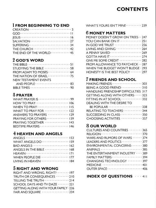 801 Questions Kids Ask About God Chapter 1