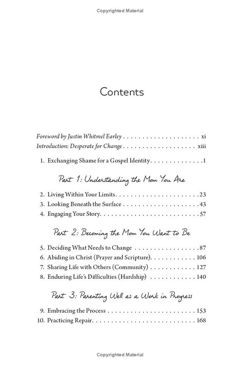 Help! I'm Ruining My Kids Table of Contents