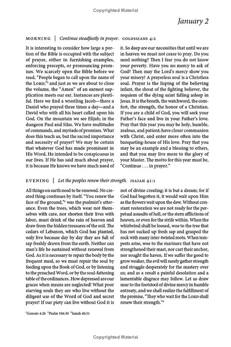 Morning and Evening Chapter 2