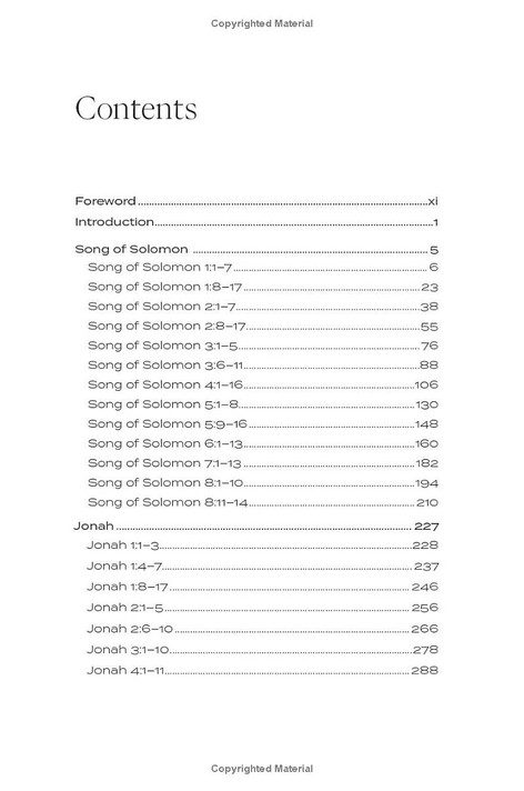 Song of Solomon and Jonah (Spurgeon Commentary) Table of Contents