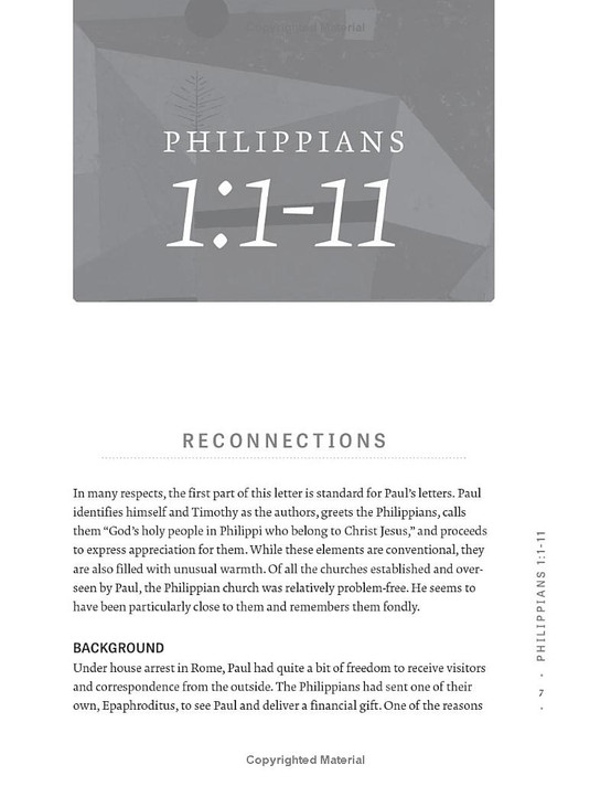 Philippians: A Devotional Commentary Chapter 1