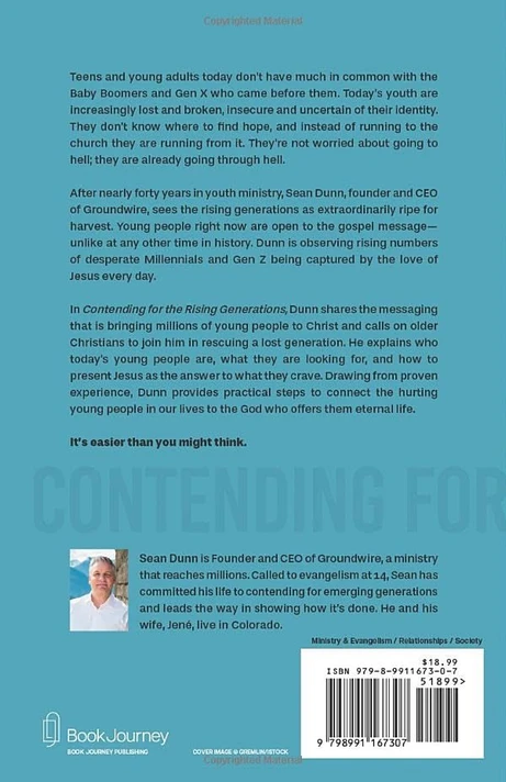 Contending for the Rising Generations Back Cover