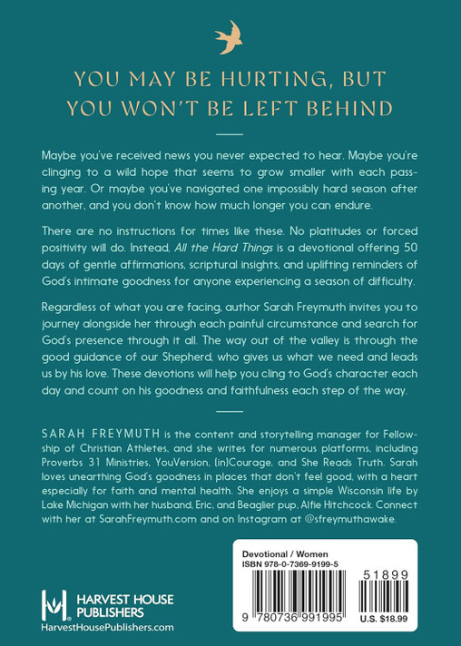 All the Hard Things Back Cover