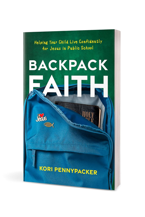Backpack Faith Front Cover