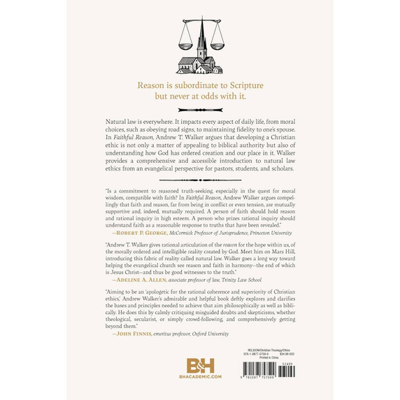 Faithful Reason Back Cover
