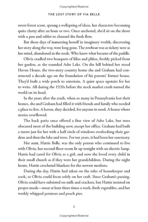 The Lost Story of Via Belle Inside Look