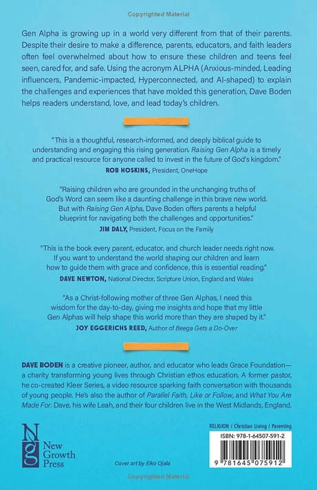 Raising Gen Alpha Back Cover