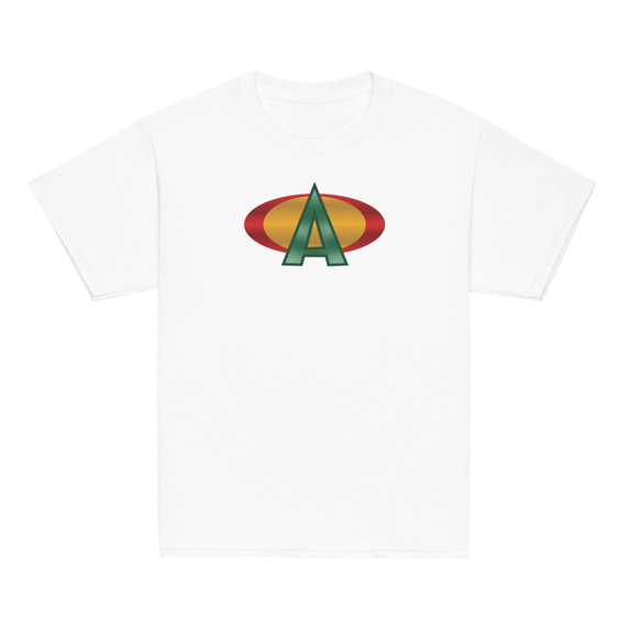 Official Average Boy Podcast Youth Logo T-Shirt - White