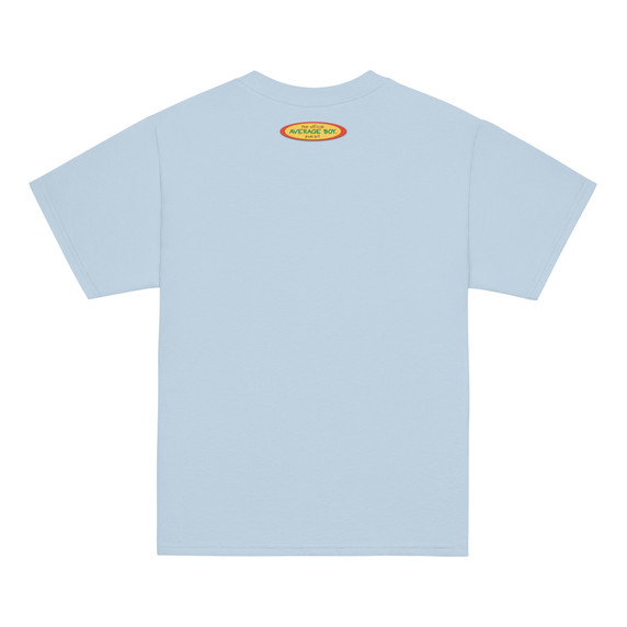 Official Average Boy Podcast “Person of Positivity” Youth T-Shirt - Light Blue