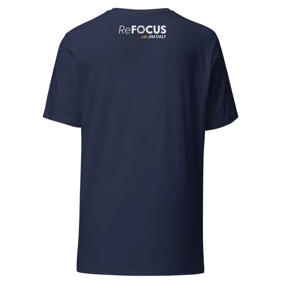 ReFOCUS with Jim Daly – Bold Truth Graphic Tee - Navy
