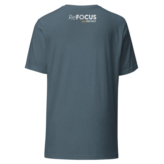 ReFOCUS with Jim Daly – Bold Truth Graphic Tee - Heather Slate
