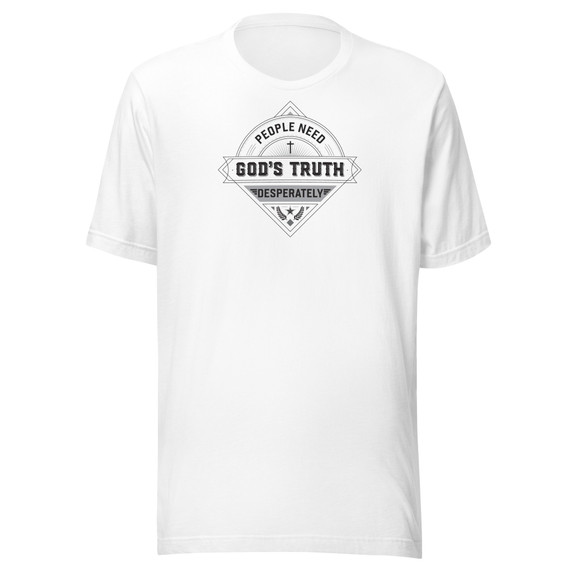 ReFOCUS with Jim Daly – Bold Truth Graphic Tee - White