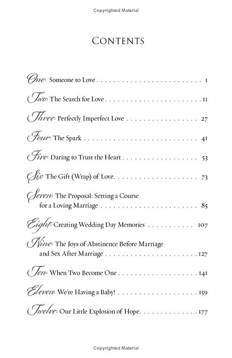 Love Without Limits Table of Contents