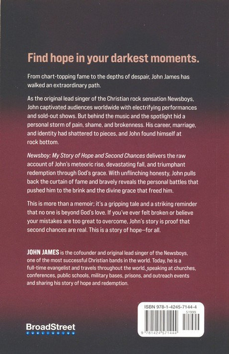 Newsboy Back Cover