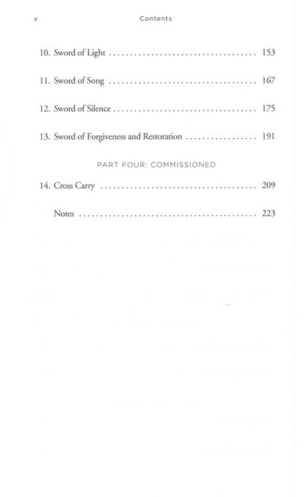 Girls with Swords Table of Contents