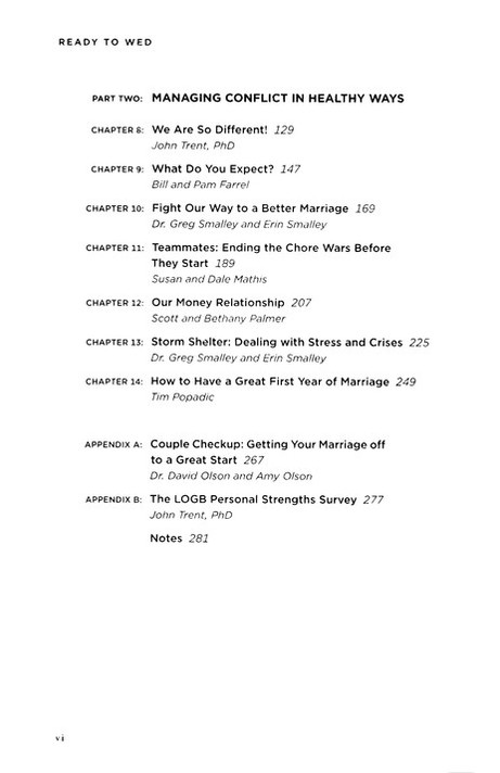 Ready to Wed Table of Contents 2 Ready to Wed Table of Contents 2