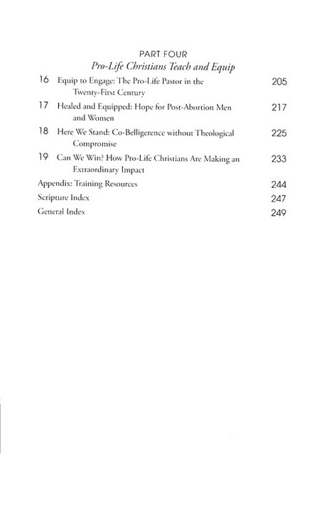 The Case for Life: Equipping Christians to Engage the Culture The Case for Life: Equipping Christians to Engage the Culture