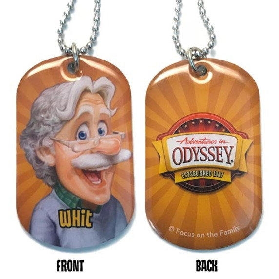 Adventures in Odyssey Dog Tags - Whit Adventures in Odyssey Dog Tags - Whit