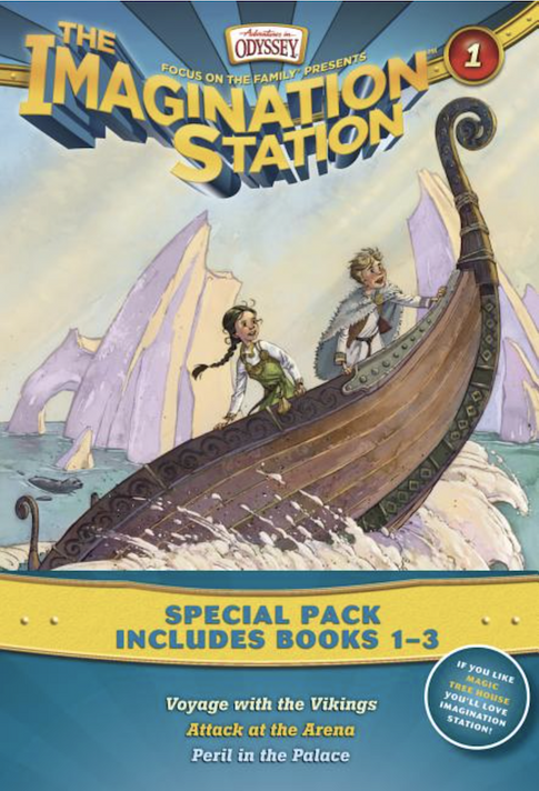 The Imagination Station Books 3-Pack: Voyage with the Vikings / Attack at the Arena / Peril in the Palace The Imagination Station Books 3-Pack: Voyage with the Vikings / Attack at the Arena / Peril in the Palace