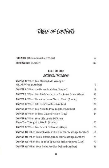 Marriage Triggers: How You and Your Spouse Can Exchange Angry Reactions for Gentle Biblical Responses Marriage Triggers: How You and Your Spouse Can Exchange Angry Reactions for Gentle Biblical Responses