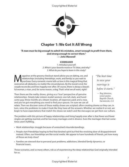 Intentional Relationships For Singles Chapter 1