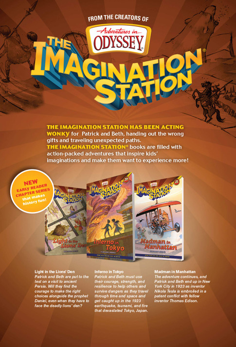 The Imagination Station Books 3-Pack: Light in the Lions' Den/Inferno in Tokyo/Madman in Manhattan The Imagination Station Books 3-Pack: Light in the Lions' Den/Inferno in Tokyo/Madman in Manhattan