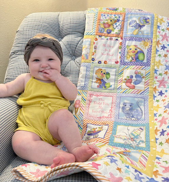 Happy Baby Quilt Kit by Loralie Designs®