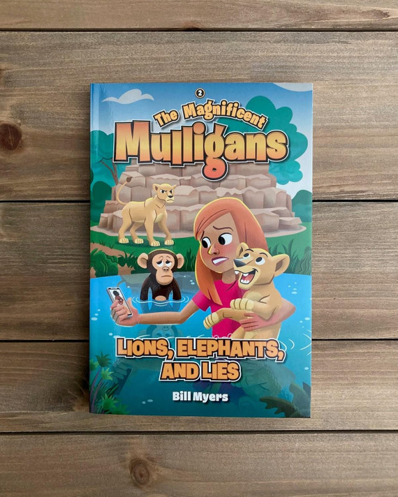 The Magnificent Mulligans #2: Lions, Elephants, and Lies Front Cover