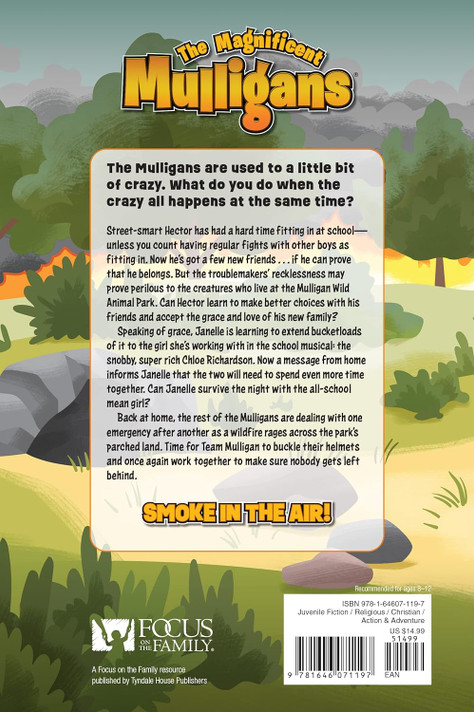 The Magnificent Mulligans #3: Smoke in the Air! Back Cover