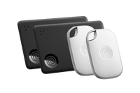 A profile image of a Life360 Tile Slim and Pro 4pk - Black and White