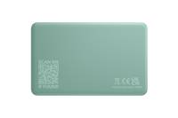A back-facing image of a Life360 Tile Slim - Seaglass