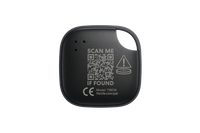 A back-facing image of a Life360 Tile  - Black