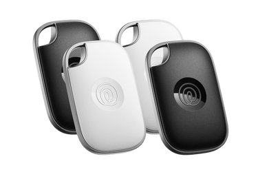 Tile Pro 4-Pack, Black & White | Life360 Bluetooth Trackers