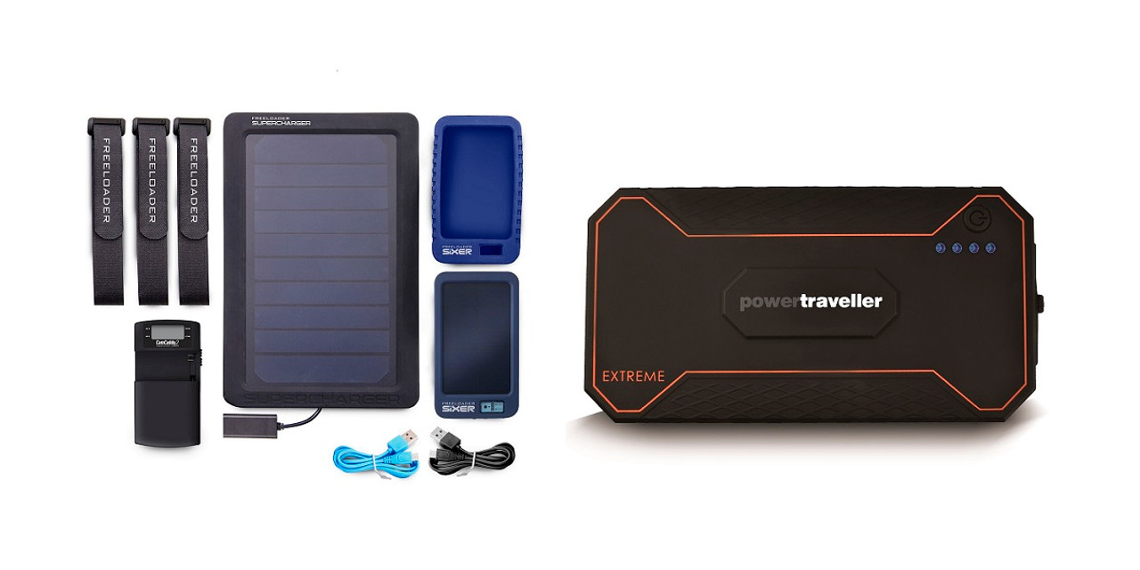 Power Traveller Solar Charger and Powerbank