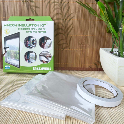 EcoSavers Window Insulation Kit open