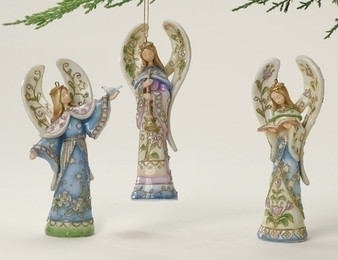 Cloisonne Angel Ornament