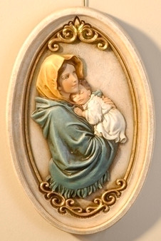 Madonna of the Streets Plaque