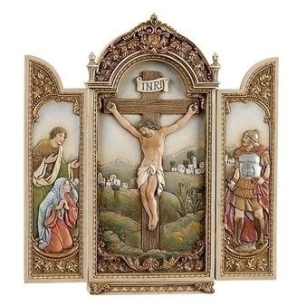 Crucifixion Triptych Scene