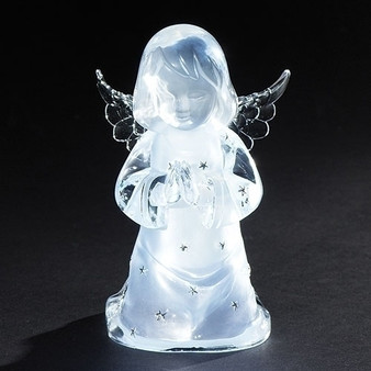 陶器製ナイトランプ　祈り　キリスト　祈る少女 General Gifts - Night Lights - The Religious Shoppe