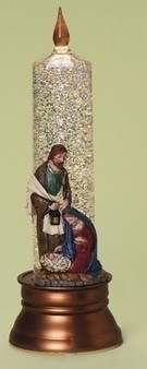 Holy Family LED Candle