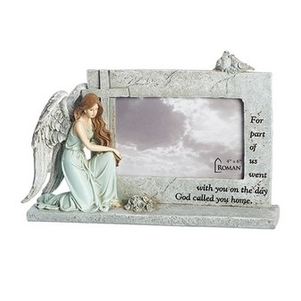 Memorial Frame with Angel