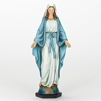 10.25"H Our Lady of Grace Figure