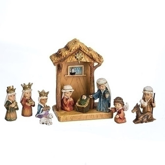 Stable Nativity Set, 11 PCS