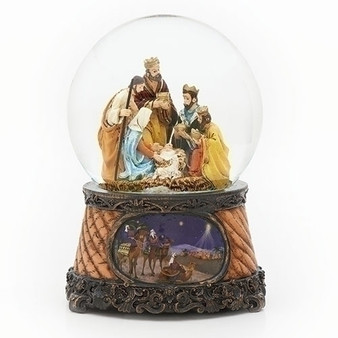 Musical Nativity Dome