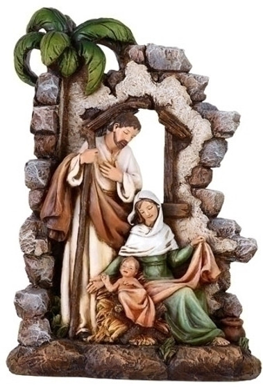 Holy Family Under Palm Figure