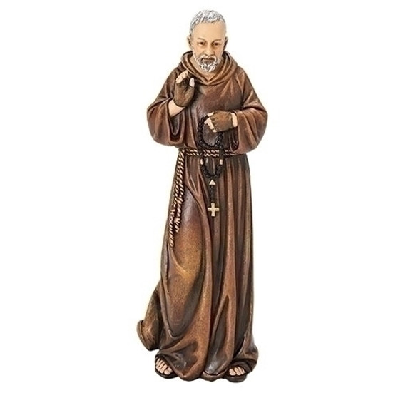 6" St Padre Pio Statue