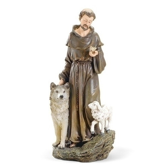 Saint Francis Figure with Dog